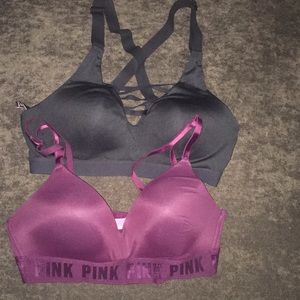 NWOT Victoria’s Secret and VS PINK bras 34B